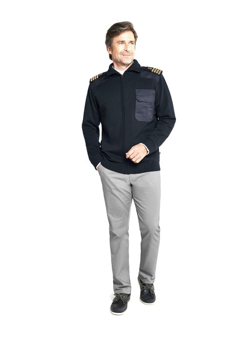 Captain Jacket Knit Sweater Men