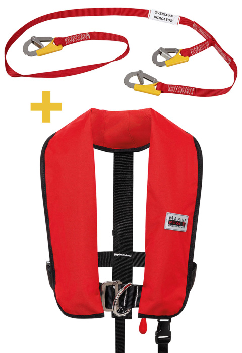 150N Classic ISO Lifejacket LB UML inkl. Safetyline