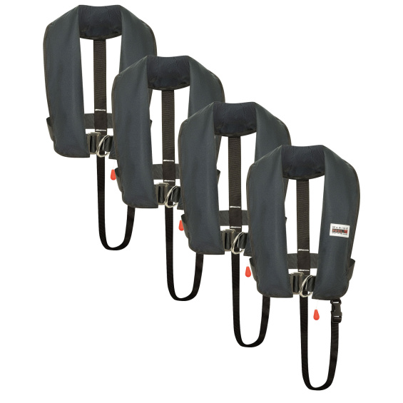 150N Classic ISO Lifejacket LB HR set of 4