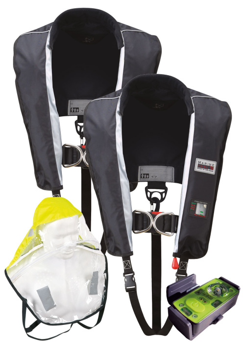 300N Pro 3D ISO Lifejacket UML Pro Sprayh Light 2er Set