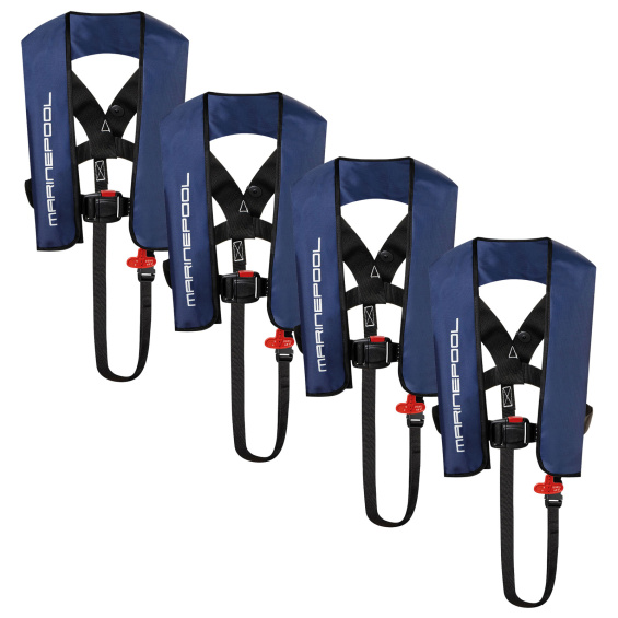 180N Racer ISO Lifejacket WB HR Alpha Set of 4
