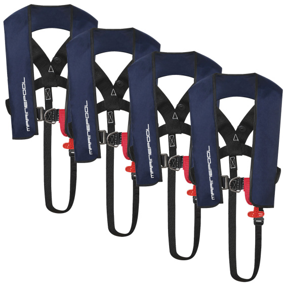 180N Racer ISO Lifejacket LB HR Alpha Set of 4