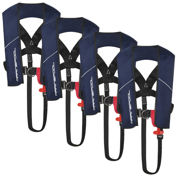 180N Racer ISO Lifejacket LB HR Alpha Set of 4