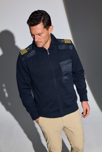 Captain Jacket Knit Sweater Men