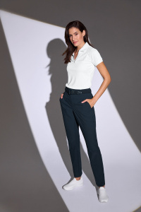 Silvi Crew V Neck Polo Women