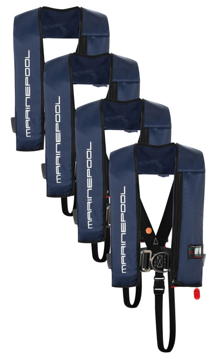 180N Racer Plus ISO Lifejacket LB UML PS Elite Set of 4