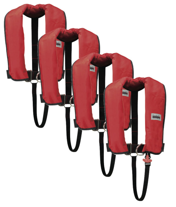 150N Classic ISO Lifejacket LB UML Set of 4