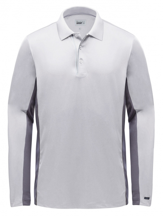 Helston Tec Polo LS Men