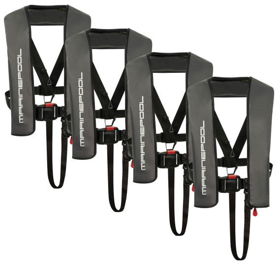 180N Racer ISO Lifejacket WB UML 4er Set