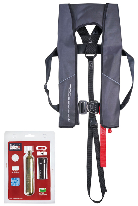 180N Racer ISO Lifejacket LB UML Set inkl. recharge kit