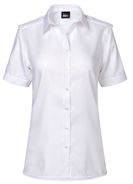 MP Pilot Blouse Noniron Women Short Sleeve w/o Pocket