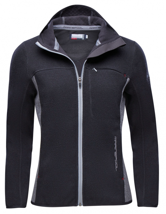 TECH WOOL Hood Jacket Women