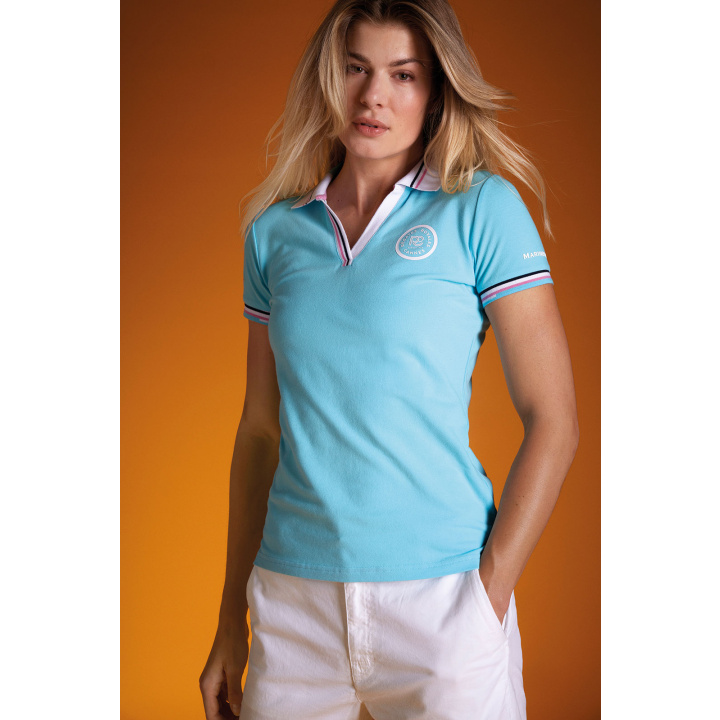 Polo womens v neck t shirts clearance