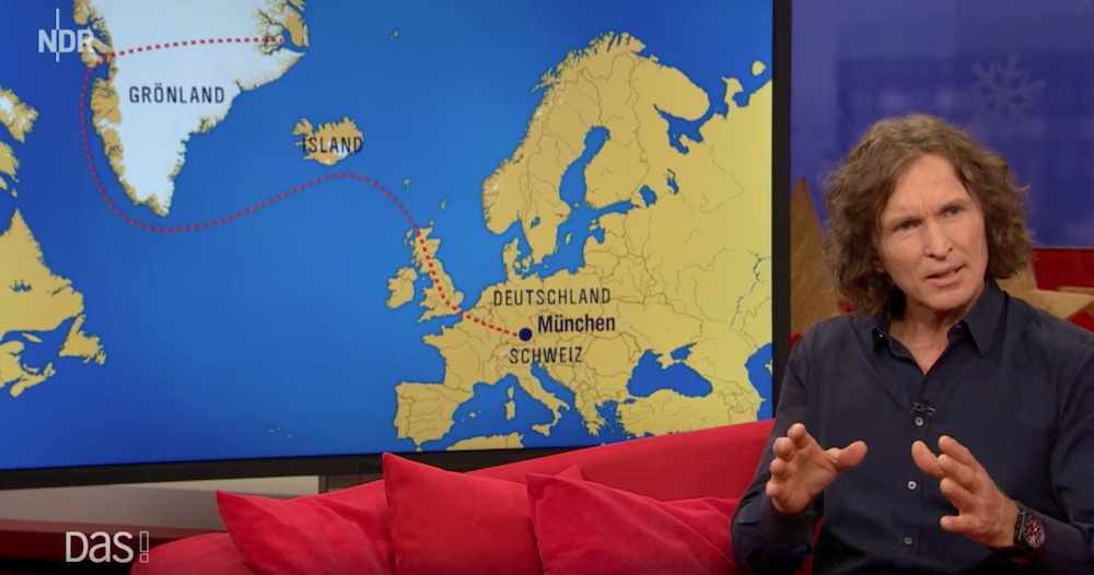 DAS! Rote Sofa - Extremkletterer Stefan Glowacz mit Coast to Coast zu Gast bei Hinnerk Baumgarten im NDR